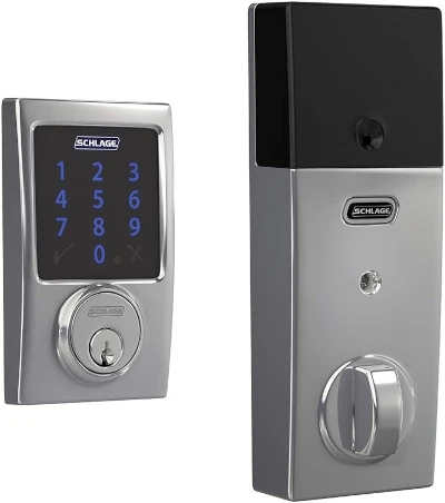 Schlage Smart Deadbolt con Alarma BE469ZP